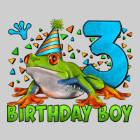 Birthday Boy Frog Age 3 Premium Tee | Teevron
