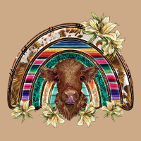 Scottish Calf Rainbow Vintage Hoodie | Teevron