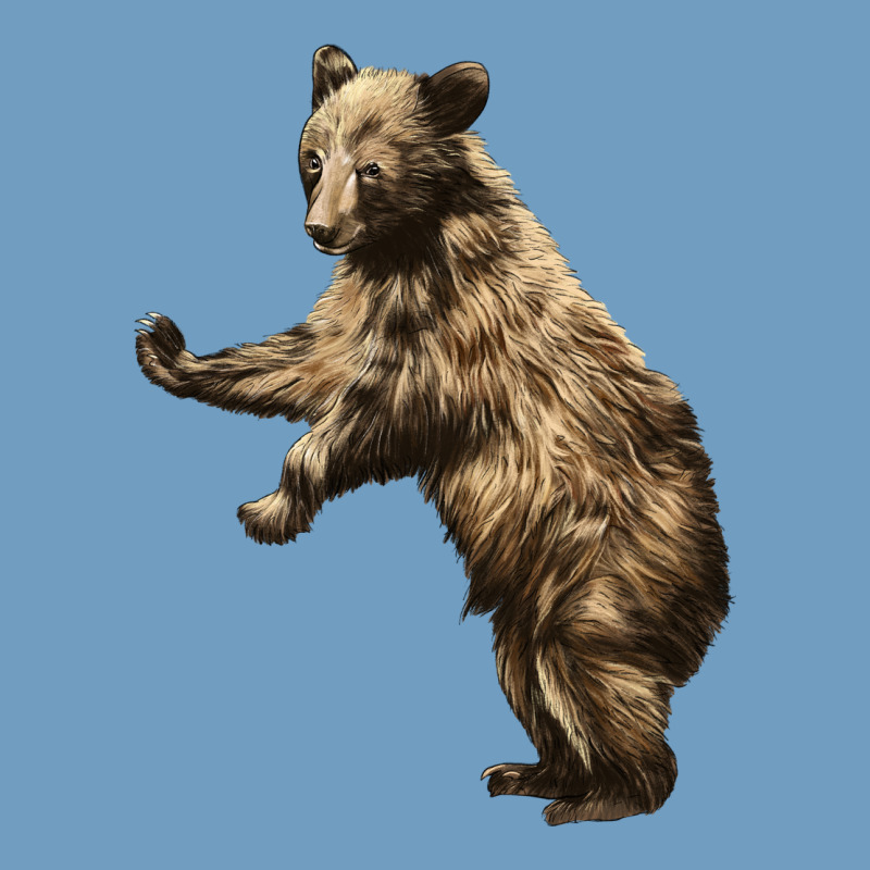 Brown Bear Cub Urban Heavy Tee by LillyAllenDesigns | Teevron