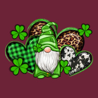 St Patricks Day Gnome With Western Hearts Long Sleeve Tee | Teevron