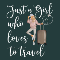 Just A Girl Who Loves To Travel Traveling Women Nomad T Shirt Classic Tee | Teevron