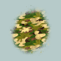 Camouflage Patch 5 Heavy Core Tee | Teevron