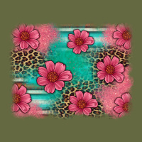 Easter Spring Leopard Serape Background Long Sleeve Tee | Teevron