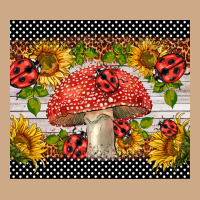 Ladybug Mushrooms Vintage Hoodie | Teevron