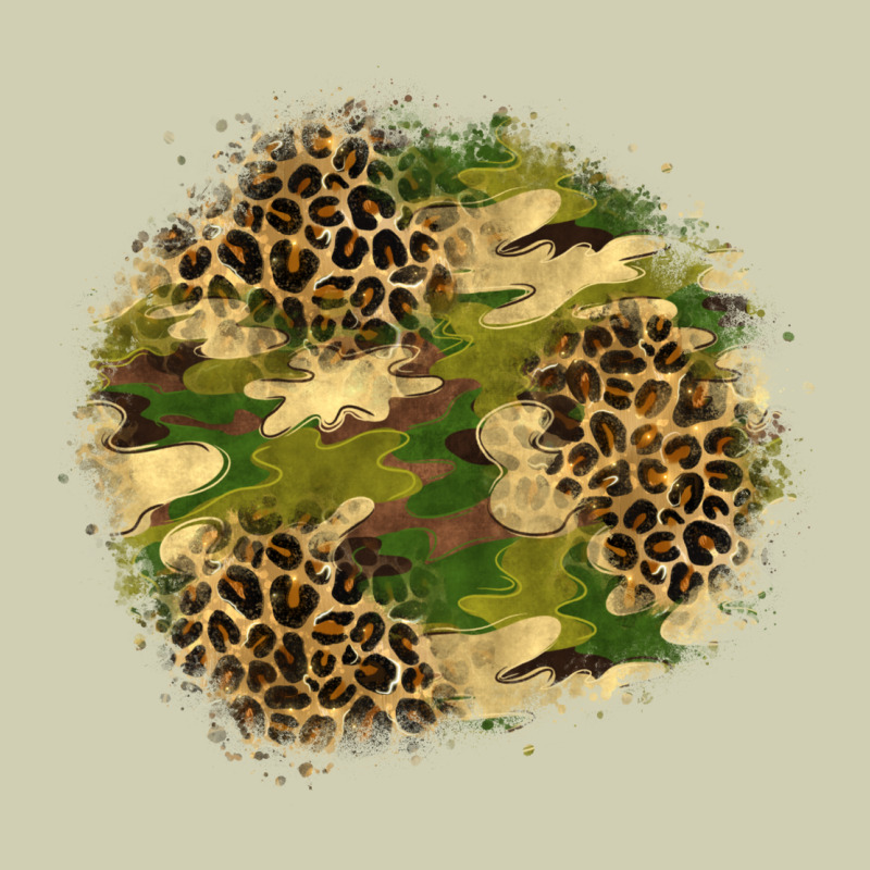 Camouflage And Leopard Patch  2 Heavy Core Tee by BundleAndBundleShop | Teevron