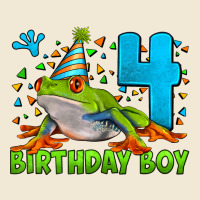Birthday Boy Frog Age 4 Premium Tee | Teevron