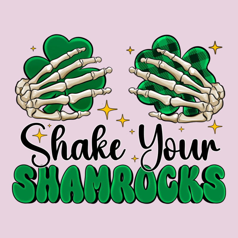 Shake Your Shamrocks Ladies Tee by CowhideDigitalArt | Teevron