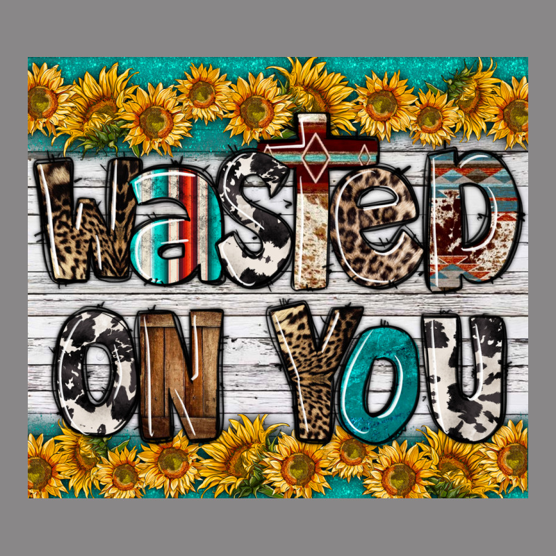 Western Wasted On You Vintage Tee by LillyAllenDesigns | Teevron
