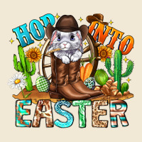 Hop Into Easter Bunny Western Premium Tee | Teevron