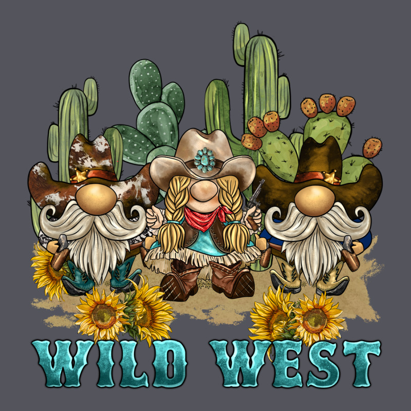 Wild West Western Gnome Vintage Hoodie by BarkalooDesign | Teevron