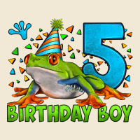 Birthday Boy Frog Age 5 Premium Tee | Teevron