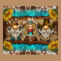Western Gnome Tumbler Vintage Hoodie | Teevron