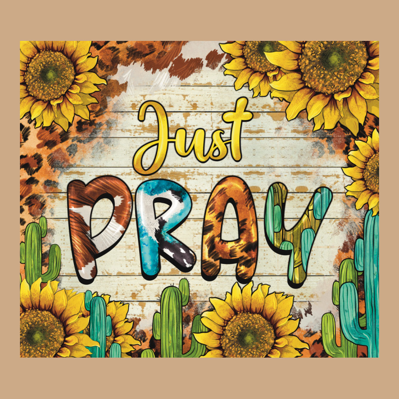 Just Pray Vintage Hoodie by BarkalooDesign | Teevron