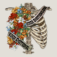 Kinda Emotionless Kinda Emotional Skeleton Chest Heavy Core Tee | Teevron