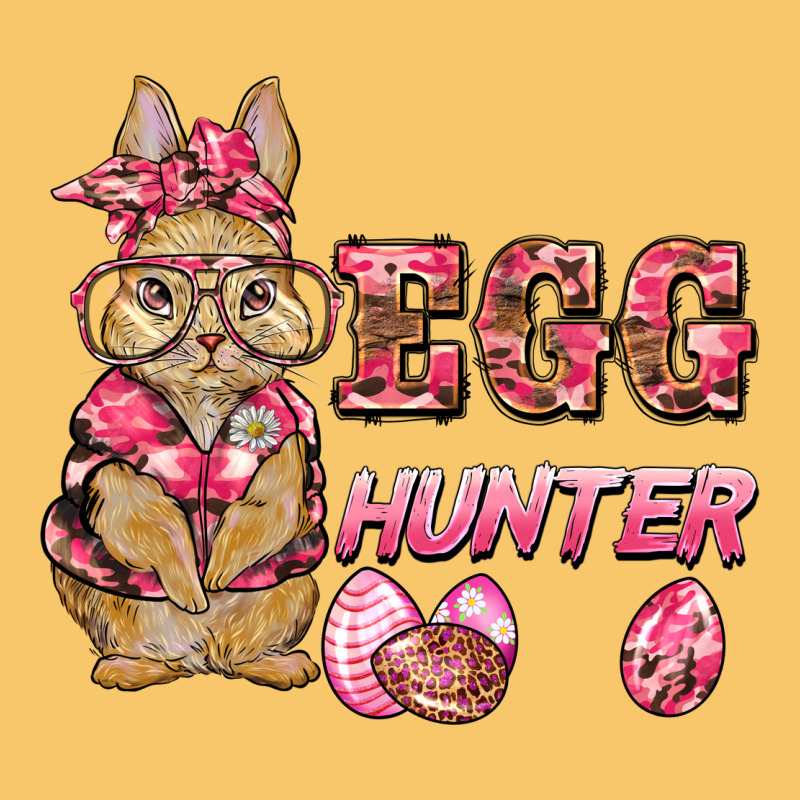 Easter Pink Camouflage Egg Hunter  Bunny Vintage Hoodie by BarkalooDesign | Teevron