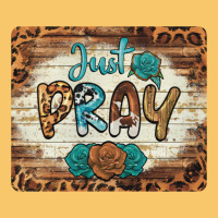Just Pray Mousepad Vintage Hoodie | Teevron