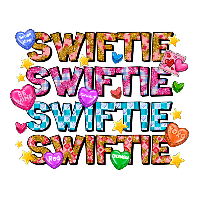 Swiftie Swiftie Valentines Ladies Tee by CowhideDigitalArt | Teevron
