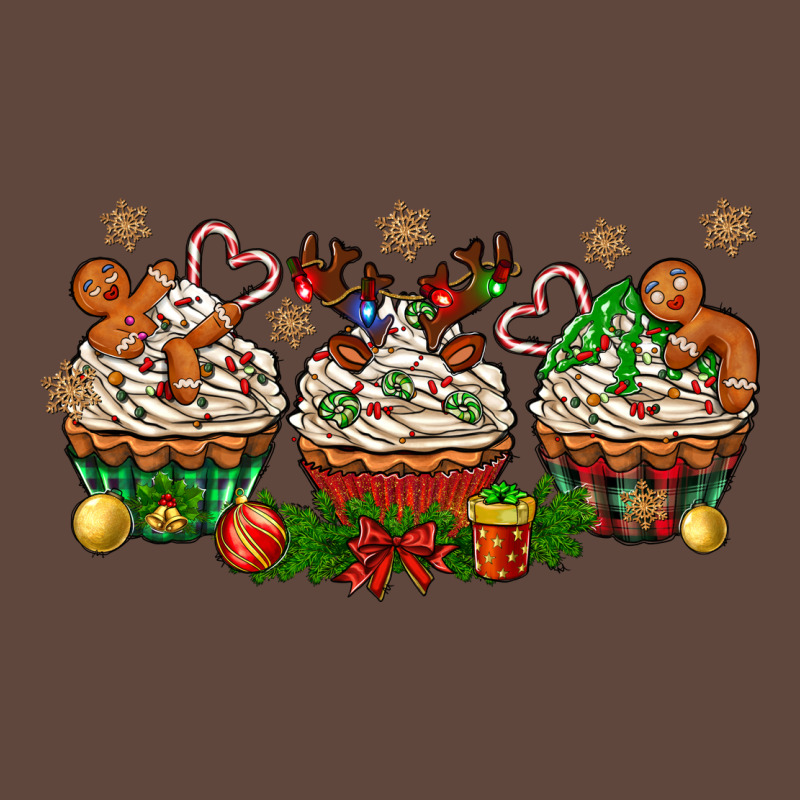 Christmas Cupcake With Gingerbreads Bbs Classic Tee by BundleAndBundleShop | Teevron