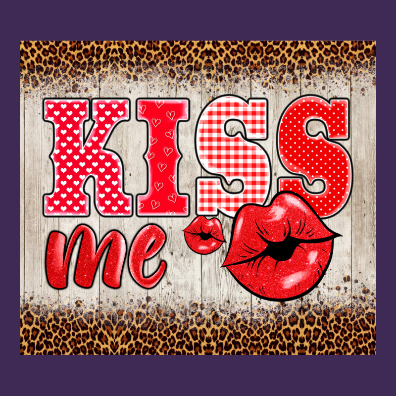 Valentine's Day Kiss Me Premium Hoodie by BarkalooDesign | Teevron
