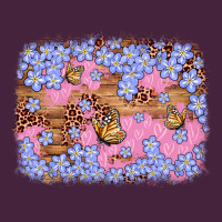 Easter Butterfly Leopard Background Long Sleeve Tee | Teevron