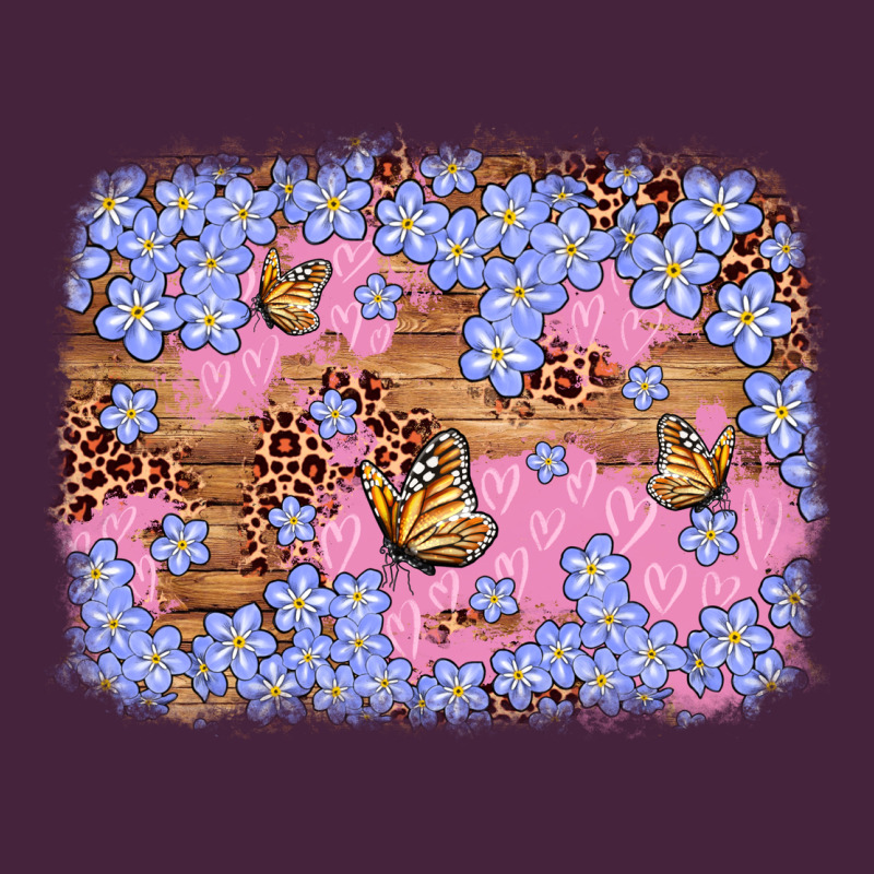 Easter Butterfly Leopard Background Long Sleeve Tee by Artiststas | Teevron