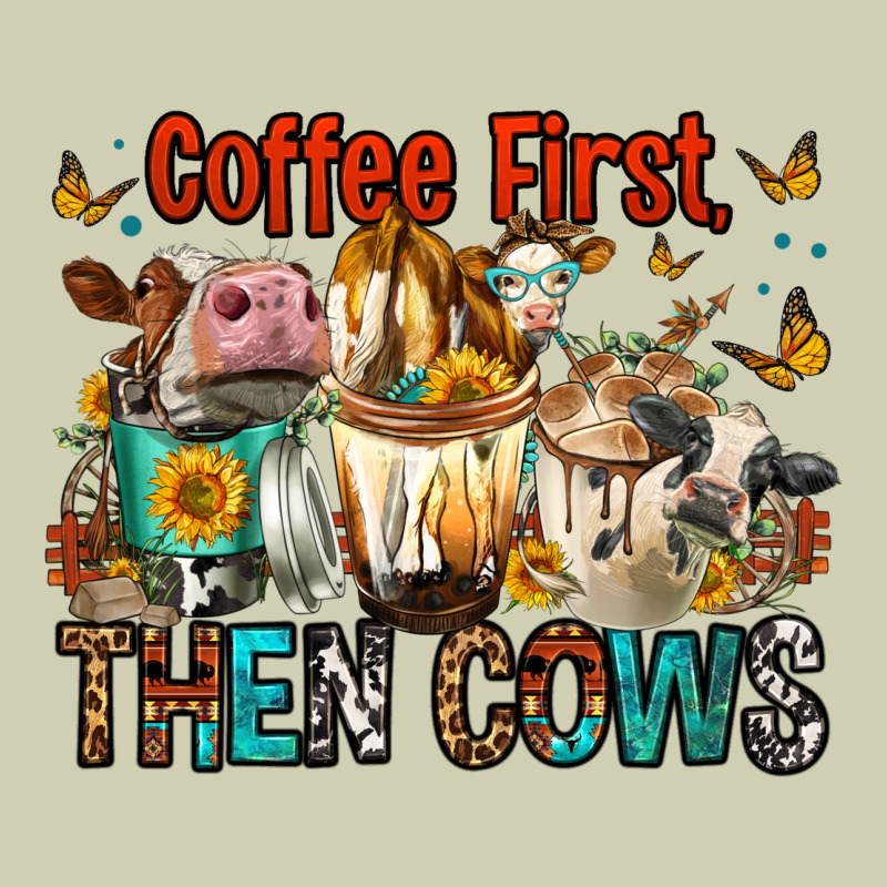 Coffee First Then Cows Heavy Core Tee by FaDigitalArtStudio | Teevron