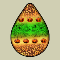 Halloween Pumpkin Teardrop Heavy Core Tee | Teevron