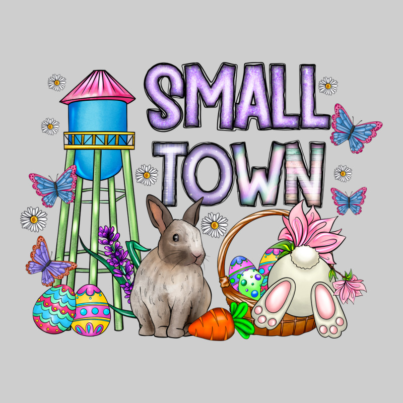 Small Town Easter Day Premium Tee by CowhideDigitalArt | Teevron