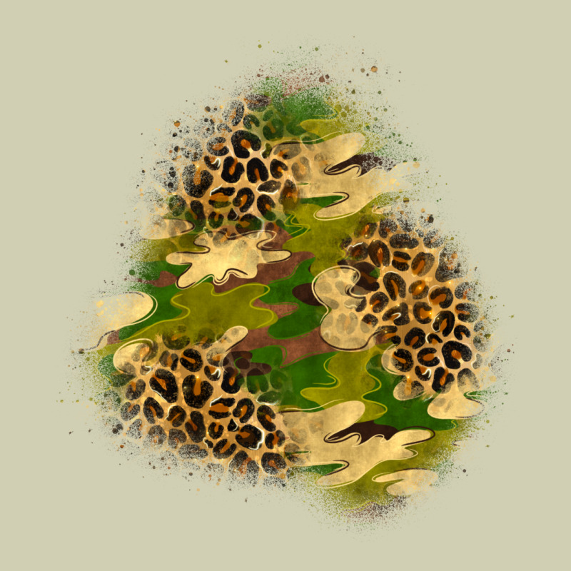 Camouflage And Leopard Patch  3 Heavy Core Tee by BundleAndBundleShop | Teevron