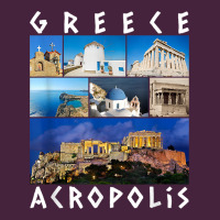 Greece Acropolis Famous Sights Gallery Traveler Souvenir T Shirt Classic Tee | Teevron