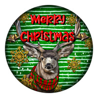 mule buck deer head christmas | Teevron