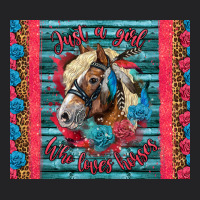 Just A Girl Who Loves Horses Vintage Tee | Teevron