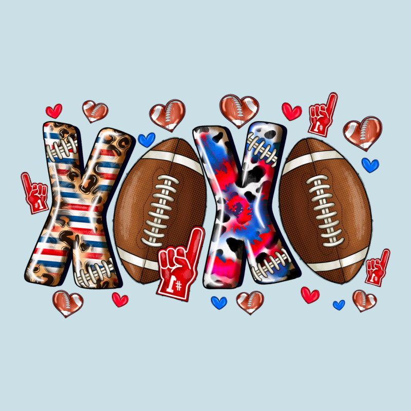 Xox Football Ladies Tee by CowhideDigitalArt | Teevron