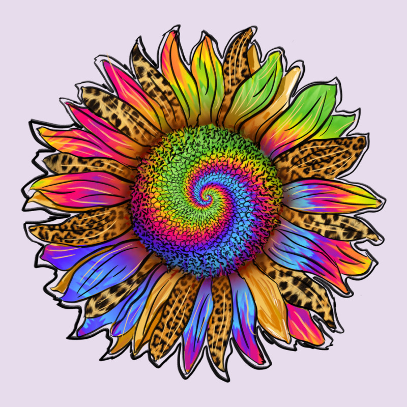 Tie Dye Sunflower Premium Hoodie by RanaPortraitStore | Teevron