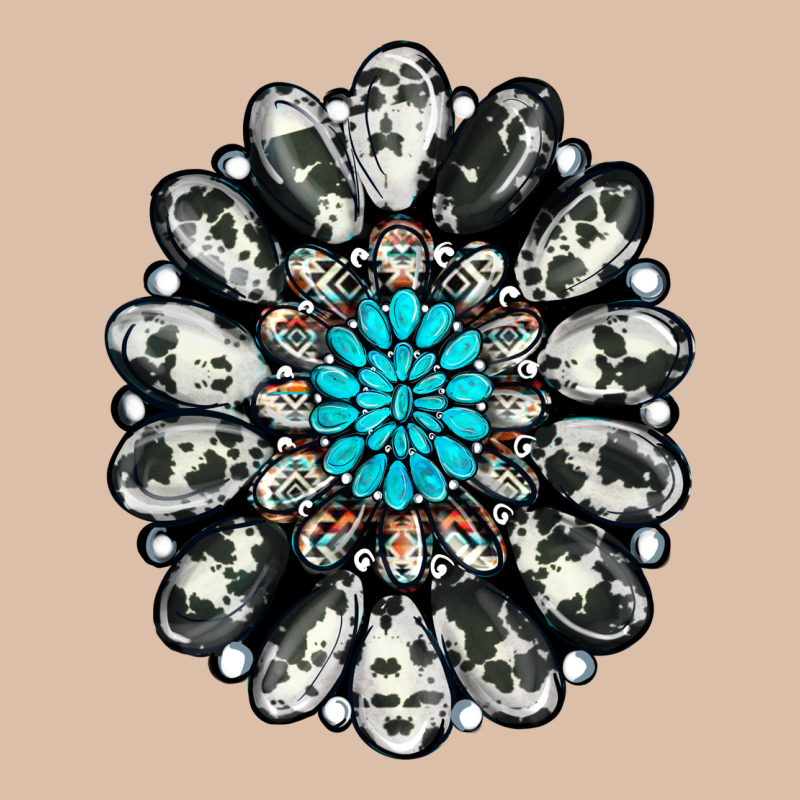 Cowhide Aztec Gemstone Urban Heavy Tee by RanaPortraitStore | Teevron