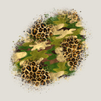Camouflage And Leopard Patch  5 Heavy Core Tee | Teevron