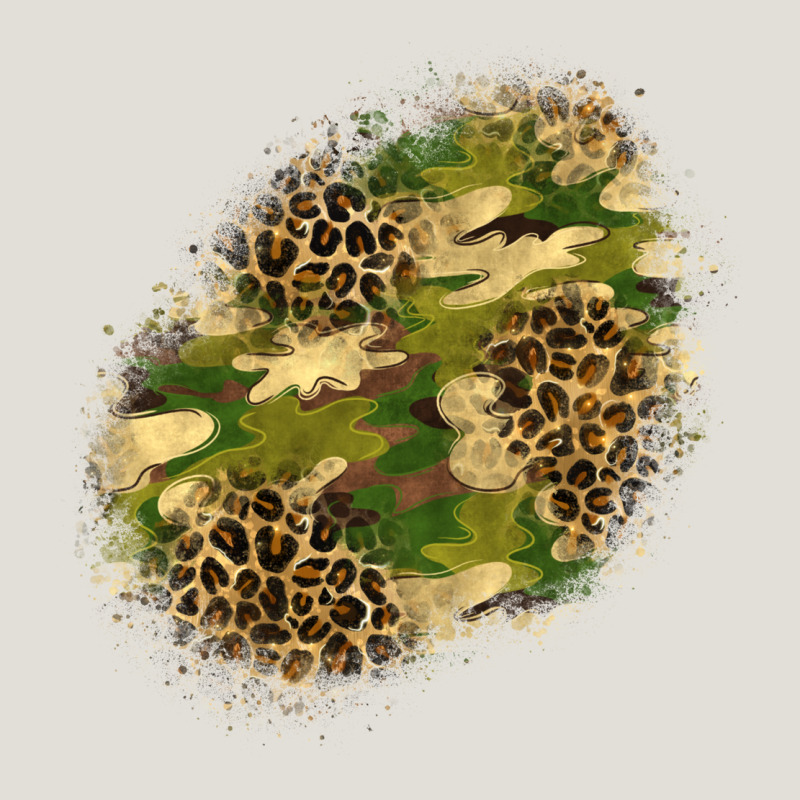 Camouflage And Leopard Patch  5 Heavy Core Tee by BundleAndBundleShop | Teevron