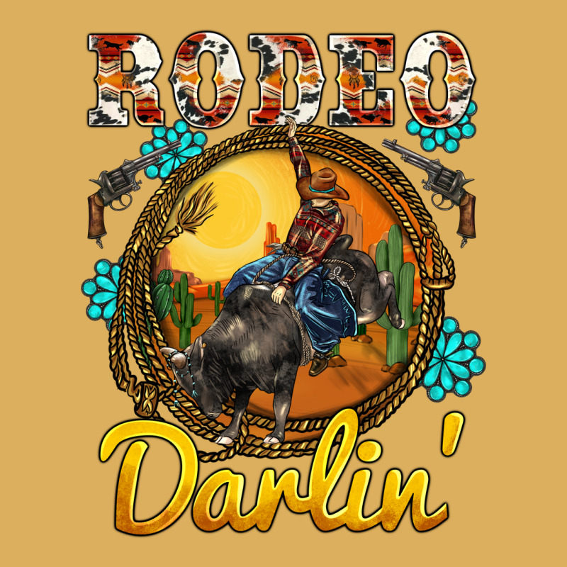 Western Rodeo Darlin' Sunset Sunflowers Weapon Premium Hoodie by BarkalooDesign | Teevron