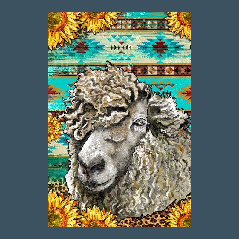 Western Lincoln Sheep Urban Heavy Tee by LillyAllenDesigns | Teevron