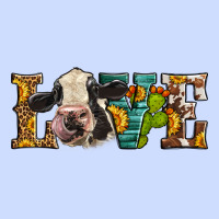 Western Love Holstein Cow Urban Heavy Tee | Teevron