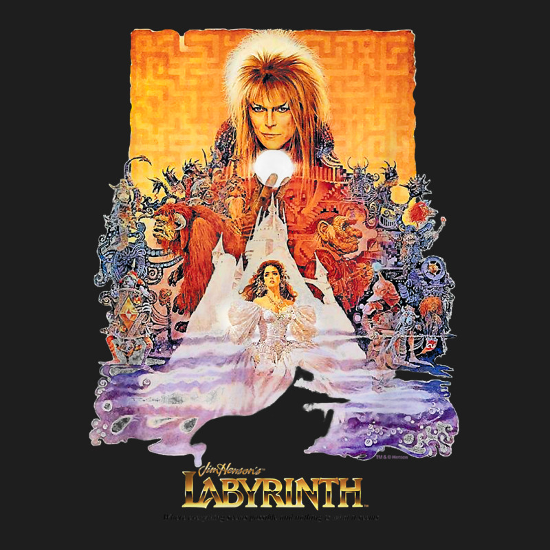 Labyrinth Movie Poster T Shirt Classic Tee by baoMotion | Teevron