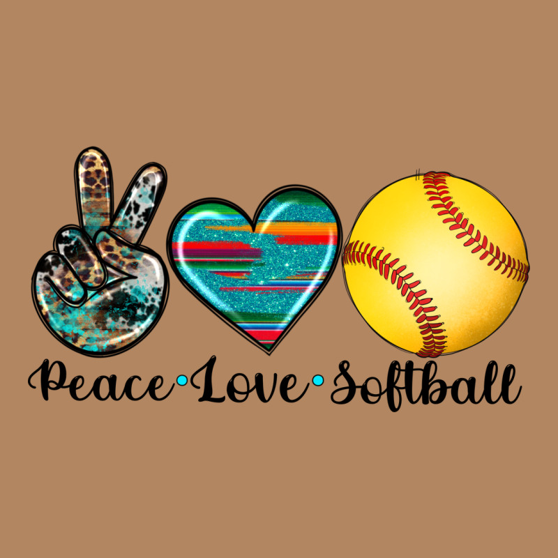Peace Love Softball Long Sleeve Tee by Artiststas | Teevron