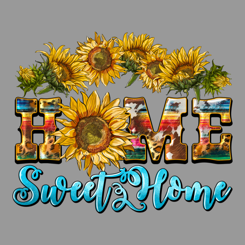 Home Sweet Home Sunflower Vintage Hoodie by BarkalooDesign | Teevron
