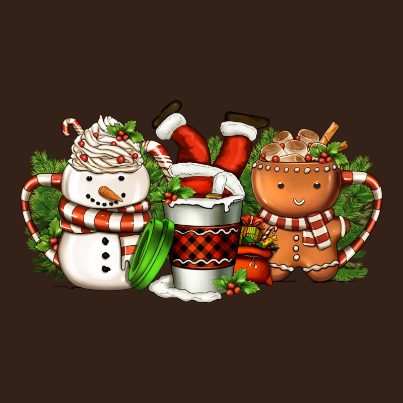 Christmas Coffee Cups Heavy Core Tee by FaDigitalArtStudio | Teevron