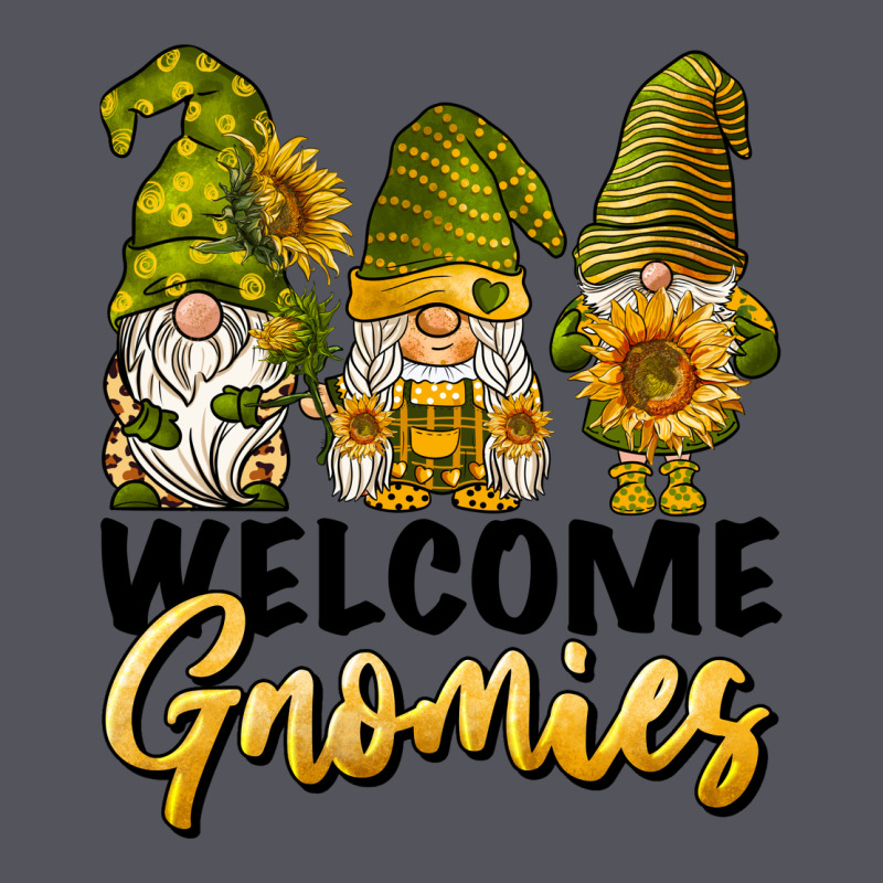 Welcome Gnomies Sunflowers Vintage Hoodie by BarkalooDesign | Teevron
