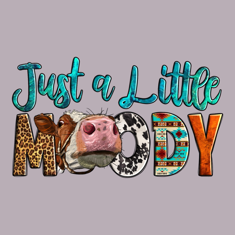Western Just A Little Moody Cow Vintage Tee by LillyAllenDesigns | Teevron