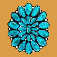 Turquoise Gemstone Jewelny Urban Heavy Tee | Teevron