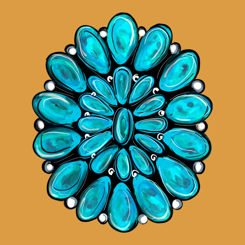 Turquoise Gemstone Jewelny Urban Heavy Tee by RanaPortraitStore | Teevron