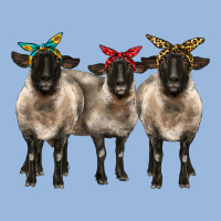 3 Sheeps Suffolk Ewe With Bandana Premium Hoodie | Teevron