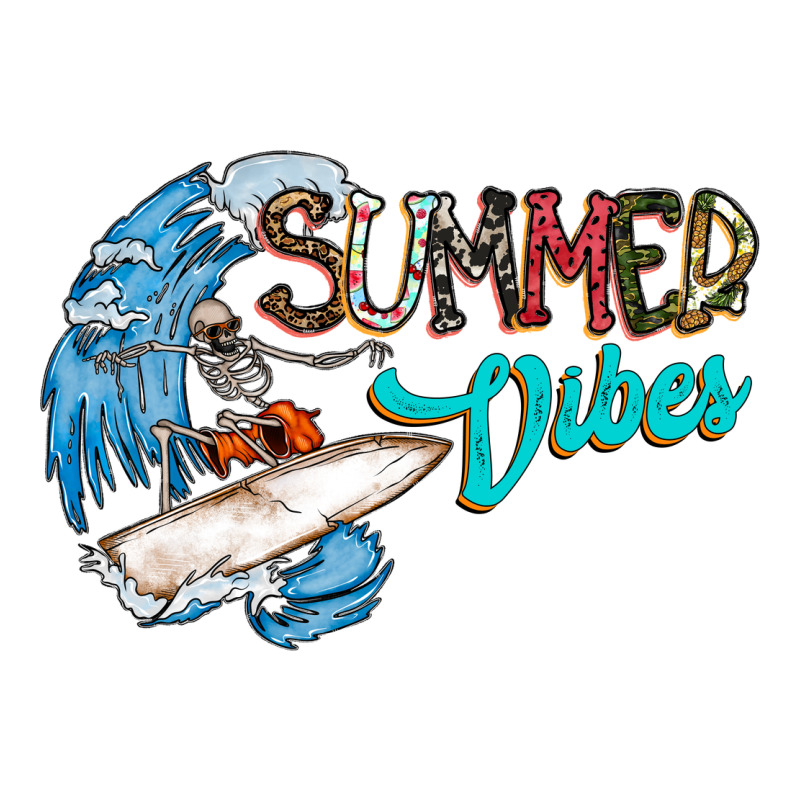 Summer Vibes Premium Tee by CowhideDigitalArt | Teevron